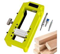 Kit d'installation de charnière réglable pour buriner, charnière | Gabarit de verrouillage pour charnière de porte, boulon d'installation d'outils électriques, kit de gabarit de gabarit