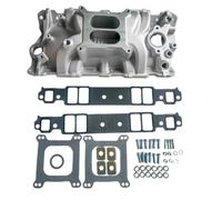 Kit d'installation de collecteur d'admission double plan 262-400 1955-1986 compatible avec petit bloc 2701