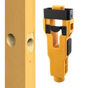 Kit d'installation de loquet de porte, scie cloche multifonction, outil à mortaise ergonomique, ciselage de précision, installation précise de verrouillage de porte pour professionnels, passionnés