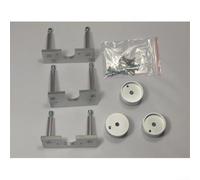 Kit d'installation de moteur pas à pas pour Proxxon MF70 CNC, plaque adaptateur NEMA 23, accessoires de mise à niveau en métal pour machines d'atelier, pour un assemblage facile