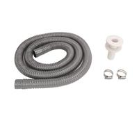 Kit d'installation de pompe de cale avec raccord traversant de coque étanche de 1 à 1/8" et tuyau de qualité marine, ensemble de plomberie complet pour systèmes de pompe de cale