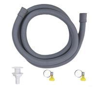 Kit d'installation de pompe de cale pour bateaux avec sortie de 1,9 cm avec tuyau de serrage 3/4 ID en acier inoxydable et raccord de coque traversante pour utilisation maritime