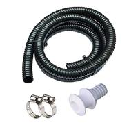 Kit d'installation de Pompe de cale, Tuyau de Pompe de PVC de 6 Pieds de Long pour Bateaux, Prises 29mm