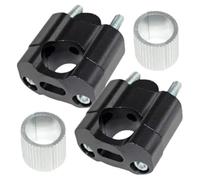 Kit d'installation de rehausseur de guidon moto,Ajustement de guidon de 22 mm - Rehausseurs de Guidon Ergonomiques pour Motos | pour les pères passionnés, voyages sur route, conduite urbaine et en mon