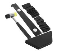 Kit D'installation de Revêtement de Sol Stratifié 20 Cales, avec Maillet | Barre de Traction, Bloc de Frappe, Protection des Lames, pour Pose Rapide en Atelier ou Bureau