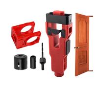 Kit d'installation de serrure de porte - Outils d'installation de porte en acier au carbone 680 g | Pièces de rechange de serrure pour fenêtre à goujons, Garage, magasin, entrée, balcon, bibliothèque,