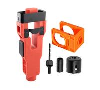 Kit d'Installation de Serrure | Outil de Gâche de Porte Précis - Pièces de Rechange pour Porte Fenêtre Garage Entrée Étage Placard Armoire