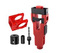 Kit d'Installation de Serrure,Outil de Gâche de Porte Précis | Pièces et Accessoires pour Outils Électriques pour Armoire, Maison, Montant, Entrée, Extérieur, Intérieur, Bibliothèque,