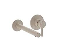 Kit d'installation encastrée VitrA Origin A4258134, saillie de 148 mm, 1 poignée, nickel brossé