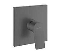 hansgrohe Vivenis, Mitigeur monocommandé pour douche encastré, 75615340, Couleur: Chrome noir brossé