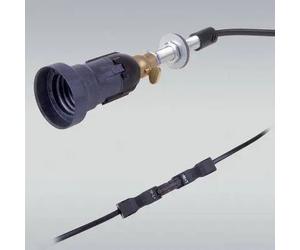 kit d'installation lampe pour terrarium JBL TempSet Noir TU