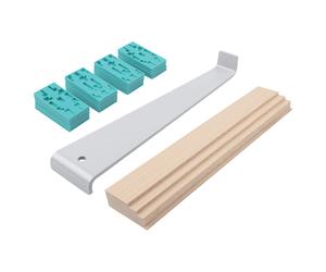 Kit d'installation pour stratifié Wolfcraft 22 pièces