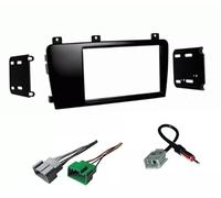 Kit d'installation stéréo double DIN pour tableau de bord, faisceau de câbles, adaptateur d'antenne radio AM/FM Combo - Pas de véhicules d'ampli externe d'usine - Fabriqué pour Volvo : 2005-2007 V70