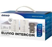 Kit d'interphone ELUVIO INTERCOM ORNO OR-DOM-RE-920/W, sans combiné, blanc, placoplâtre