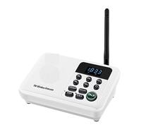 Kit d'interphone sans Fil Système d'interphone sans Fil Longue portée de 1 Mile for Les Bureaux d'affaires à Domicile, pièce à pièce, communiquez.(1 Unit White)