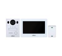 Kit d'interphone vidéo bifilaire plug&play - Dahua KTX01(S)