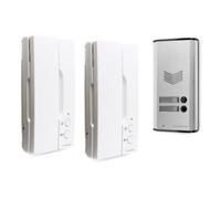 Kit d'interphones audio (avec combinés) pour deux logements 2 fils Multi Home - Thomson - 512282