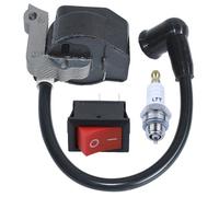 Kit d'interrupteur de bougie d'allumage de la bobine d'allumage pour STIHL FS38 FS55 FS45 HL45 HS45 KM55 FC55