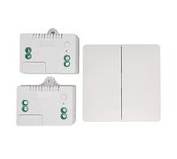 Kit D'Interrupteur de Lumière sans Fil Cinétique, Interrupteur Mural sans WiFi Nécessaire, Interrupteur Mural à Télécommande pour Lampe, Ventilateur de Plafond, Puissance élevée
