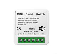 Kit d'interrupteur sans fil avec voix et télécommande RF433 MHz, conçu pour une compatibilité parfaite avec les systèmes de commutation existants (B)
