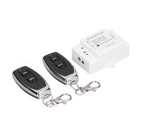 Kit d'interrupteur sans fil offrant une excellente stabilité, sans Wi-Fi, avec un signal RF puissant même à travers les murs. Utilisation flexible