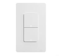 Kit d'interrupteur sans fil pour lampes et appareils électroménagers, prise de contrôle à distance avec minuterie, facile à installer sans câblage, interrupteur intelligent compact pour bureau, blanc