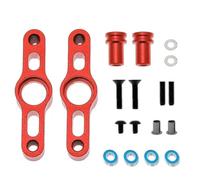 Kit Direction Alu pour Tamiya pour TT-02 1/10 Pièce Rechange Voiture RC | Mises à niveau de voiture RC, jeu irection précision en aluminium offrant une maniabilité réactive Pièces