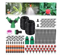 Kit d'irrigation goutte-à-goutte automatique 149 pièces pour plantes de jardin - Système d'arrosage complet avec tuyau de 30 m et accessoires