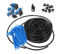 Kit D'irrigation Goutte à Goutte Automatique pour Serrage et Patio Bleu | PVC et Pp, Contrôle Précis du Débit, Gestion Automatisée, Usage pour Semis et Plantes, Bleu