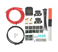 Kit D'isolateur de Batterie Double ABS Kit de Commutateur D'isolateur de Batterie Double 140 A 12 V Protection Haute Basse Tension Kit de Relais Sensible à la Tension