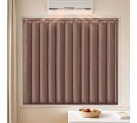 Kit d'isolation de fenêtre contre le froid pour l'hiver, Matériau PU épaissi,réutilisable de survitrage Thermo Cover,Rideau Protection Solaire Isolant Thermique- Amovible