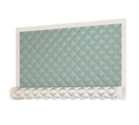 Kit D'Isolation de Fenêtre Coupe-Vent Film de Survitrage Thermo pour Chambre À Coucher de Salon, Imperméable Rideau de Protection Thermique avec Ruban Adhésif(Green,180x200 cm)