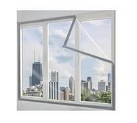 Kit D'isolation De Fenêtre Film plastique d'étanchéité for fenêtre d'hiver, coupe-vent et chaud, rideaux, isolation contre le froid antigel(W150*H120cm)