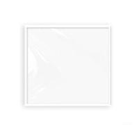 Kit d'isolation de fenêtre réglable avec film PE transparent et système de fermeture par sangle pour bloquer l'air froid et enlever facilement (130 x 160 cm)