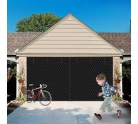 Kit d'isolation magnétique pour porte de garage d'hiver, rideau isolant pour double porte de garage, résistant aux intempéries, insonorisant, coupe-vent, protection ultime par temps froid