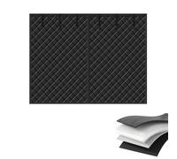 Kit D'isolation pour Porte de Garage - Rideau de Porte Magnétique À Isolation Thermique - Résistant Au Froid et À L'Eau, Coupe-Vent, Couverture D'd'Écran pour Garage en Hiver(Black,360x260cm)