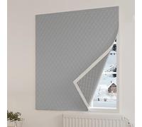 Kit d'isolation thermique de fenêtre de qualité supérieure pour arrêter les courants d'air, insonorisation et occultant, panneaux en coton parfaits pour l'isolation de la chambre à coucher et de