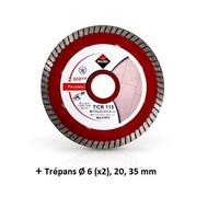 Kit disque TCR et trépans DYGRES Rubi