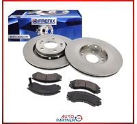 Kit Disques de Frein 294 mm + Plaquettes Avant Mitsubishi Lancer VIII AKE