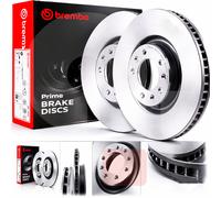 Kit Disques De Frein Avant BREMBO 4 Trous Renault Logan LS Dokker R T 260x44