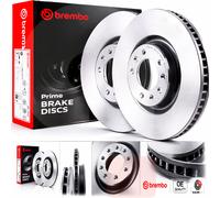 Kit Disques De Frein Avant Brembo Pour Alfa Mito Fiat Punto 500 Lancia Ypsilon