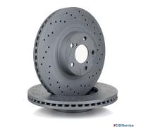 Kit Disques De Frein Avant Zimmermann Pour Toyota GT86 Subaru BRZ Impreza