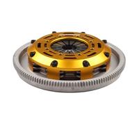 KIT DISQUES EMBRAYAGE Kit d'embrayage de course à double disque, adapté pour SEAT IBIZA MK4 1.9 TDI ASZ BLT Performance Modification de voiture 7.25 "(185mm)(Clutch Kit)