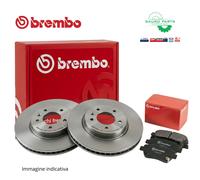 Kit Disques Et Pastilles De Frein Brembo Avant Peugeot 207 1.4 HDI 50 KW