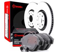 Kit Disques Et Plaquettes De Frein Avant Brembo Abarth 500 595 695 1.4 TJET 2008