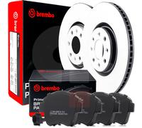 Kit Disques Et Plaquettes De Frein Avant Brembo Fiat 500 Panda Grande Punto 1.3