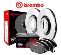 Kit Disques Et Plaquettes De Frein Avant BREMBO Pour Fiat 500X Jeep Renegade