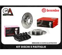 Kit Disques Et Plaquettes De Frein Avant Brembo Renault Megane III 1.9 DCI 2008