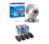 KIT DISQUES + PASTILLES AVANT Pour FIAT Cinquecento Panda 169 Punto 176