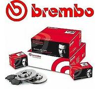 KIT DISQUES + PATINS DE FREIN BREMBO ANT/POST POUR RENAULT MODUS GRAND MODUS ...